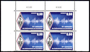 Bloque 4 - LUXEMBURGO - 2012 - 75� Aniversario Radioaficionados de Luxemburgo